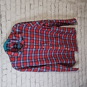 American Eagle plaid button up